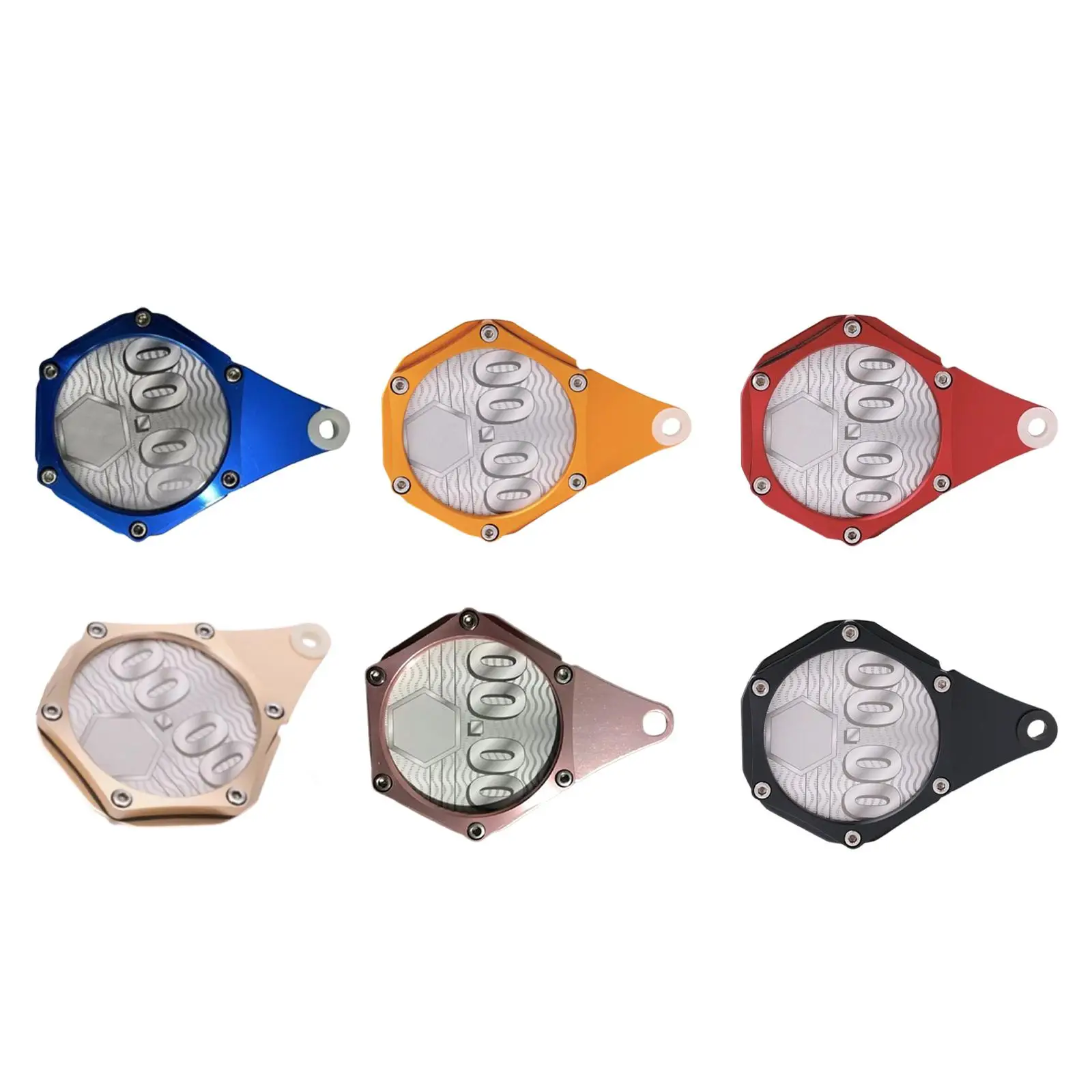 

Универсальная рама для налогового диска для мотоцикла из алюминиевого сплава, водонепроницаемый держатель пластины для разрешения, замена для мопедов