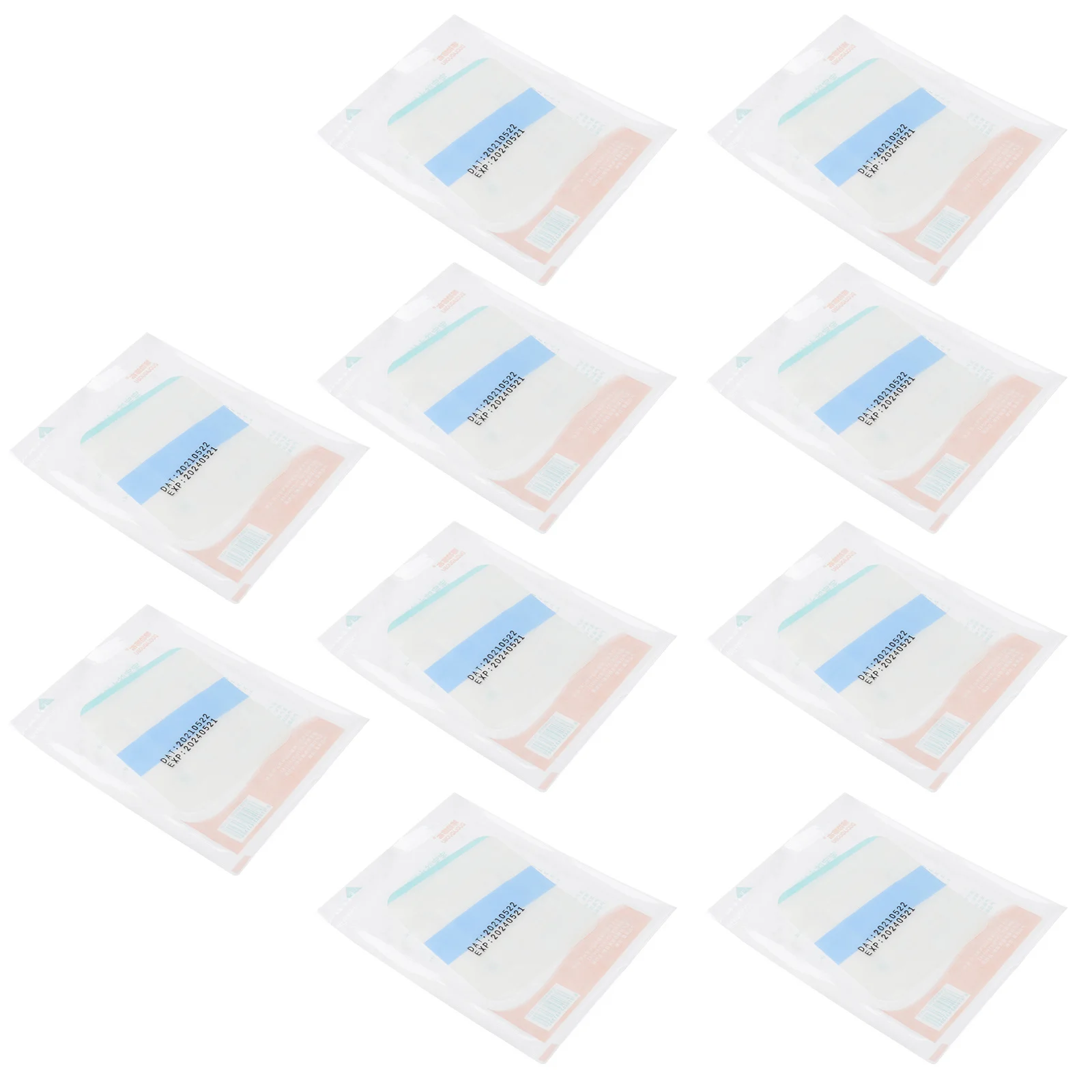 

10 шт. детские наклейки на пупок, водонепроницаемые дышащие накладки на пупок, защита для плавания, многослойные, приятные для кожи