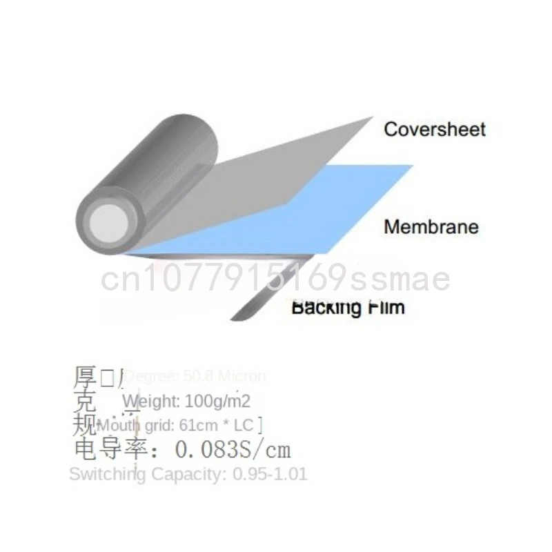 Perfluorosulfonic Acid Ionic Screen Protector Nr212 DuPont Proton Charged Membranes Nafion 212 10 * 10cm 20*20 * 20cm.