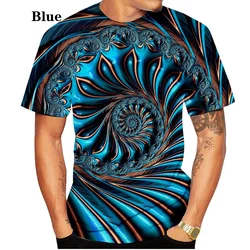 2022 Newest 3D Printing T Shirt Black And White Vertigo Hypnotic Unisex Funny Short Sleeved Tees Men/women Tops