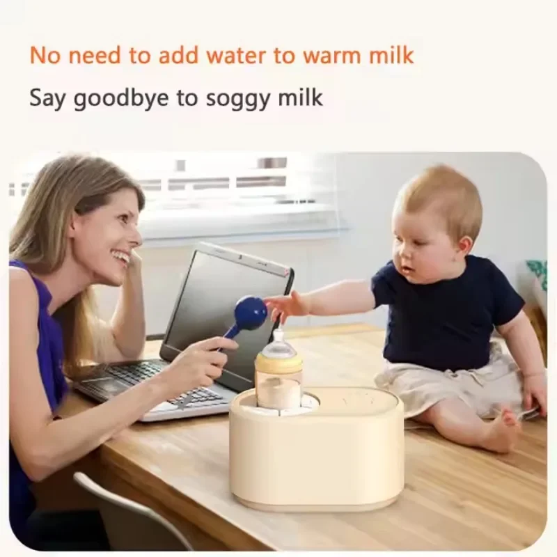 Afbeelding 7: Babyflesmixer Automatische mix Warme formulefles Direct Shaker Slimme intelligente melkpoedermixer Goddelijk apparaat