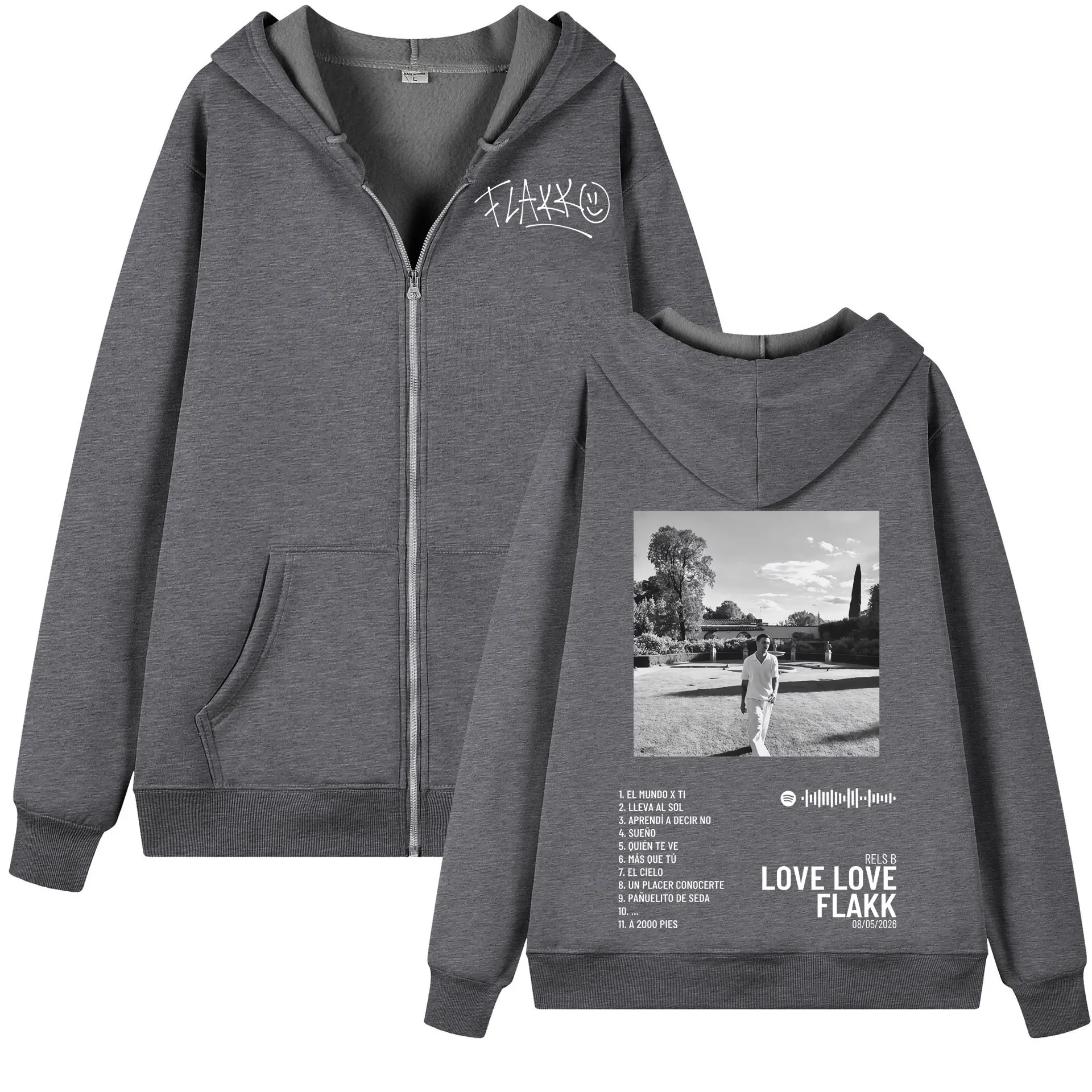 ラッパー Rels B Love Love Flakk グラ - Mens Fashion Zip Up Hoodies のレビューと価格