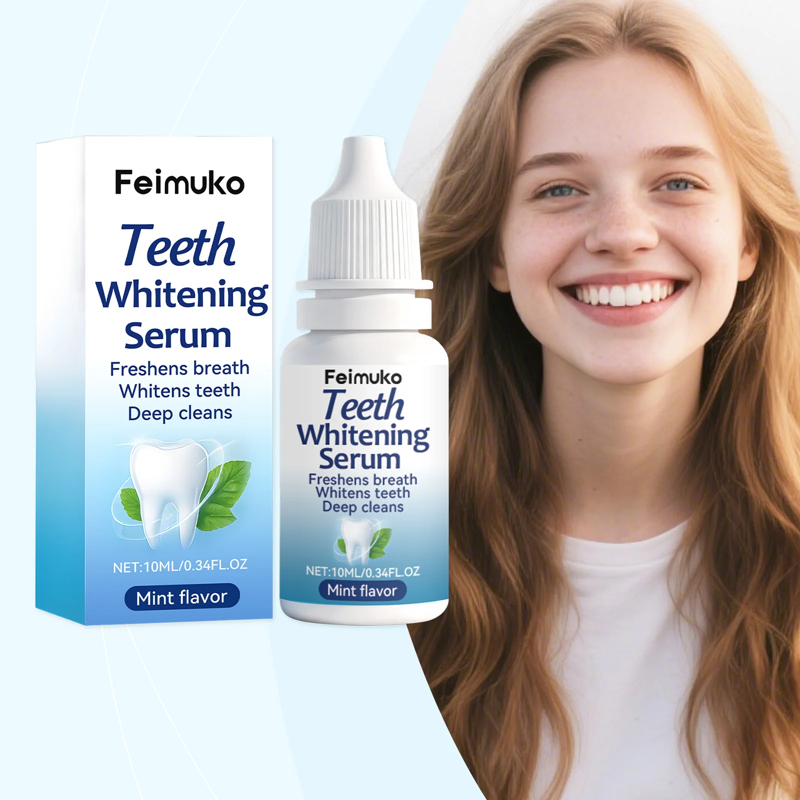 Tooth Essence - Gentle Stain Removal, Odor Reduction, Mint-Flavored Care, Fresh Breath, Daily Hygiene and Enamel Protection