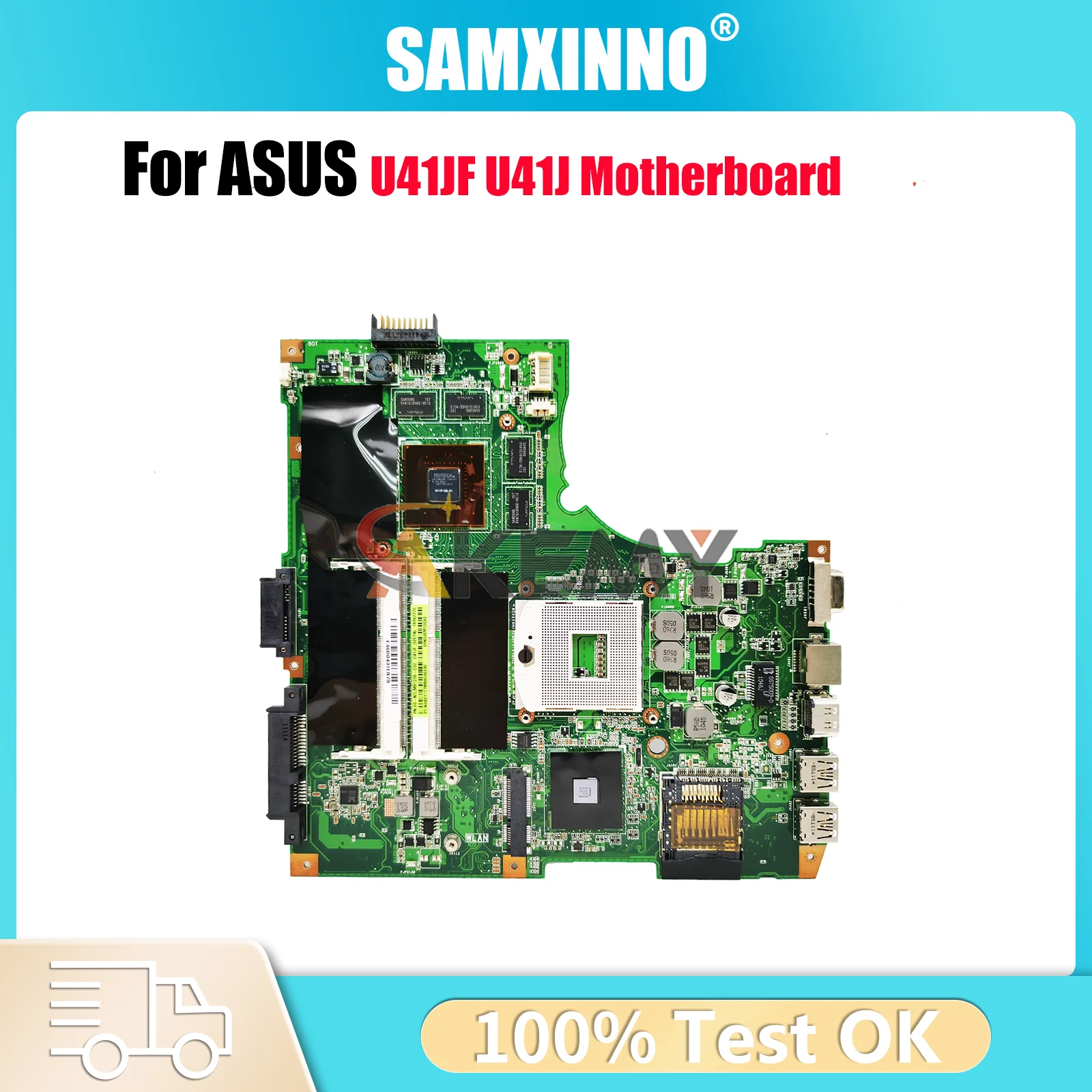 ASUS ZenBook U41JF U41J 노트북 메인보드용 U41JF 노트북 마더보드 이 항목은 재고가 있습니다. 100% 테스트 OK 빠른 배송