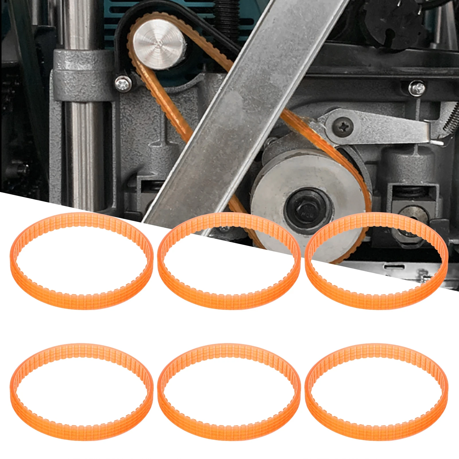 Cinghia a costine, cinghie di trasmissione Pialla elettrica adatta per Makita BKP180 KP0800 FP0800 N1923BD Cinghia pialla Cinghia di trasmissione