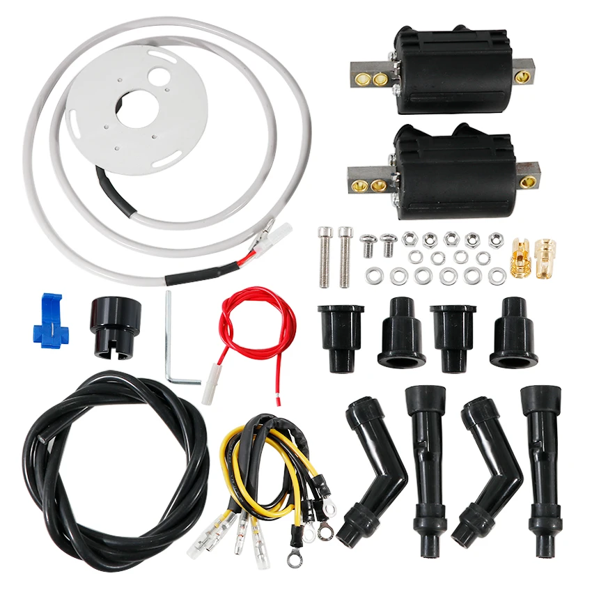 Electronic Ignition Kit Complete Set For Honda CB750A Automatic CB750F Super Sport CB750K Four 1969-1978 Motorcycle Ignition Kit