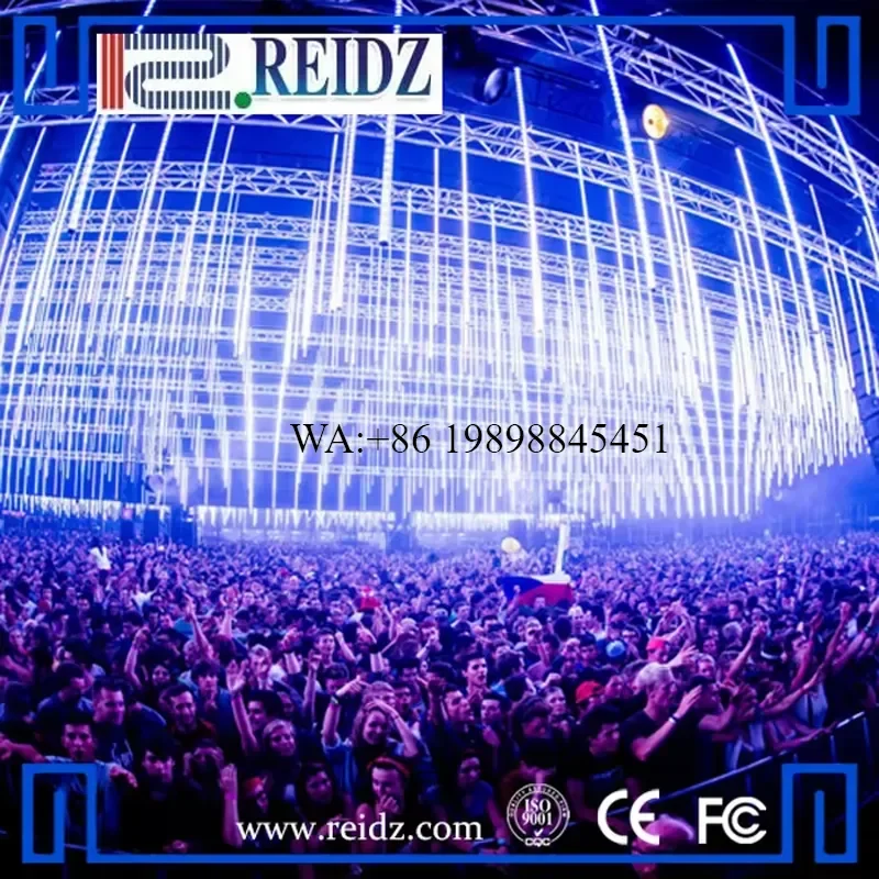 WMWMNU New LED Rain Drop Light Rgb Dmx Led Pixel 3D Vertical Tube for DJ bar Night Club