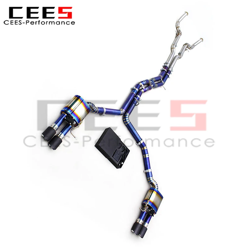 

Cees для Audi A8L D4 4.0T 2011-2023 Catback с динамическим управлением звуком SUS304 Передняя труба Выхлопная система Valvetronic