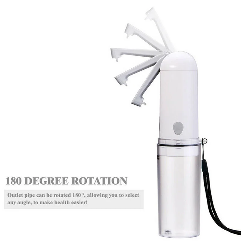 Imagem -05 - Viagem Limpeza Portátil Automático Elétrico Bidé Pulverizador Viagem Duche Spray Usb Feminino Bebê Personal Cleaner Higiene 230ml