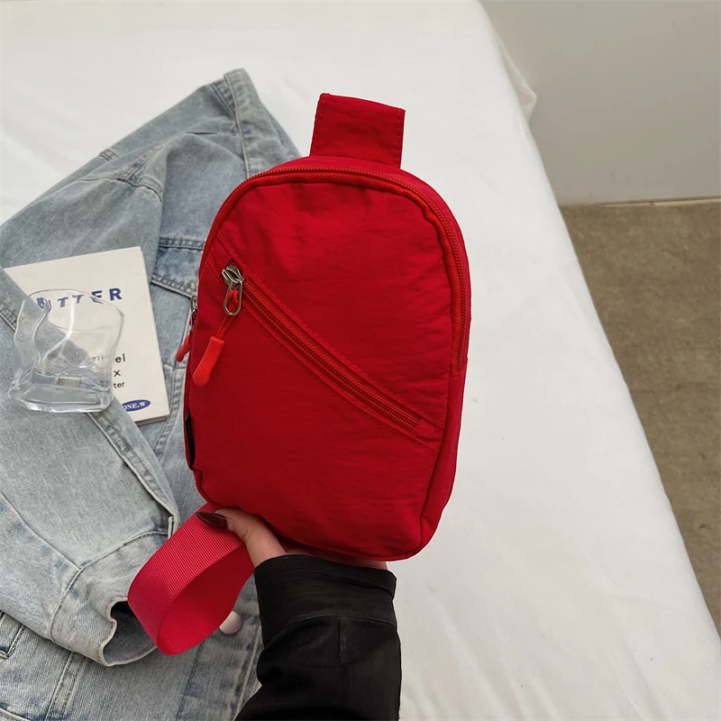 エレガントな電話ウエストバッグシンプルなサイクリングクロスボディバッグ多機能ハイキングカップルチェストバッグホリデーギフトハイエンドショルダーバッグ