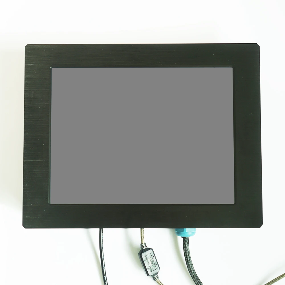 IP67 Waterproof Touchscreen Monitor Fully Sealed 12.1