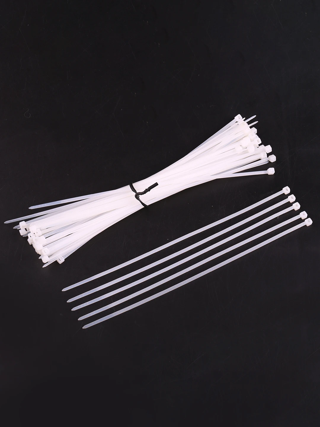 50 Pcs Self-locking Plastic Nylon Cable Tie 5x300 Cable Tie Fastening Ring 3x120 4x200 Industrial Cable Tie Cable Tie Set