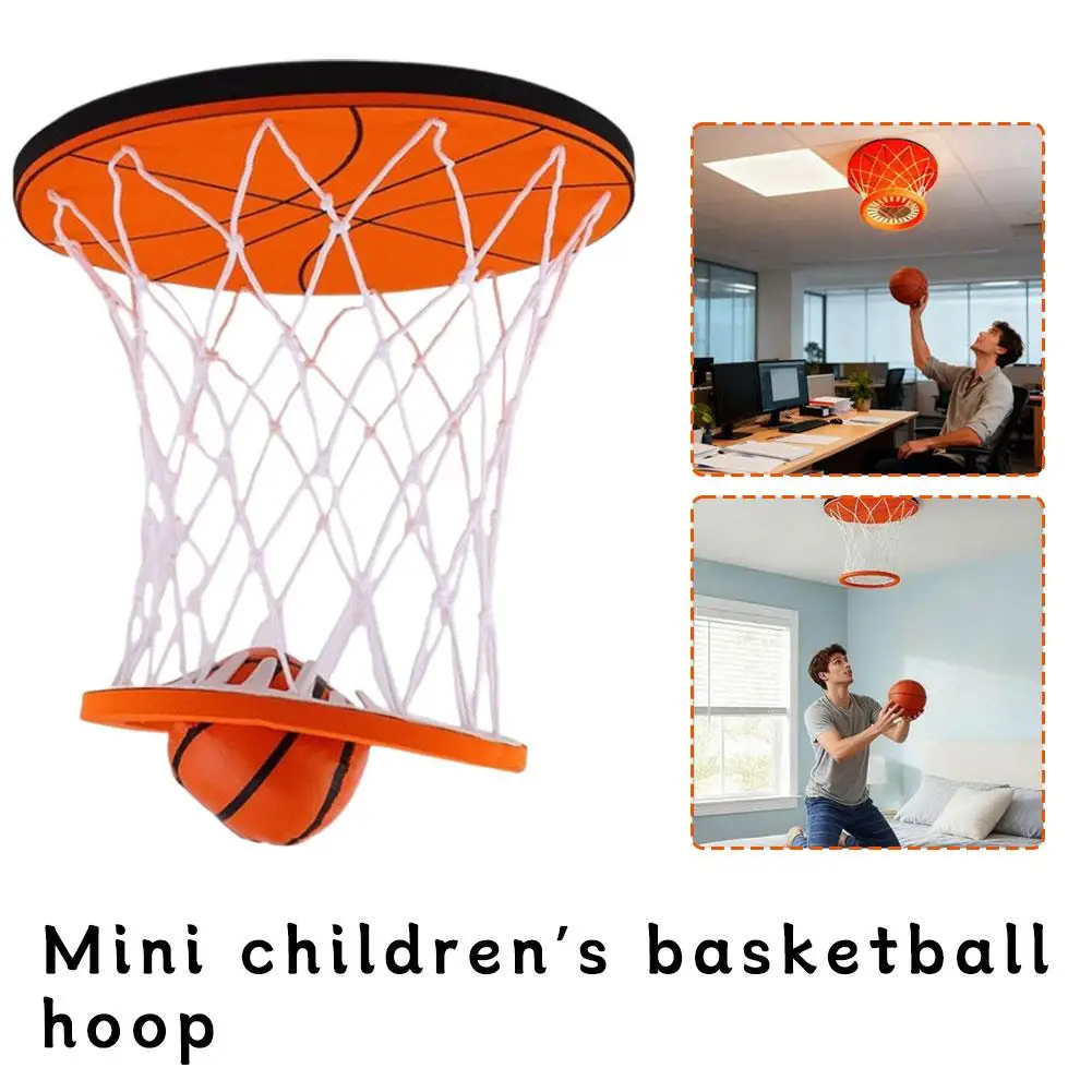 Mini Children's Basketball Hoop Ceiling Sports Indoor Mini Basketball Frame Easy Installation Portable Mini Basketball Hoop