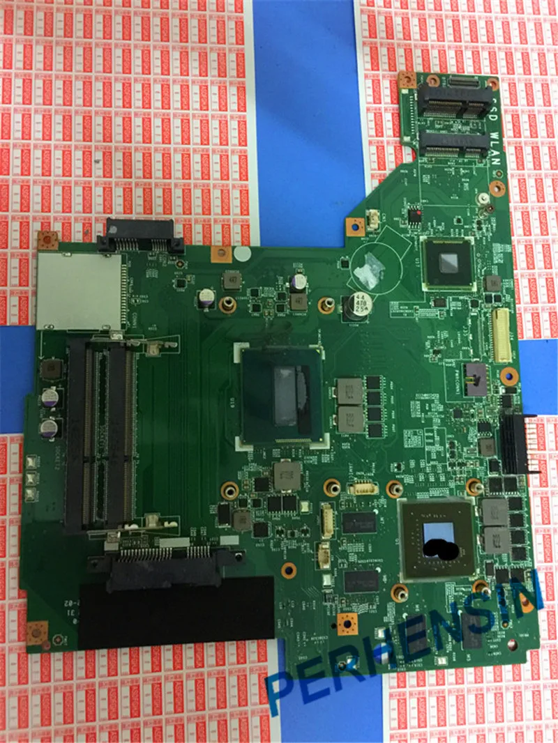 Original FOR MSI GP70 MOTHERBOARD WITH I5 CPU MS-175A1 MS-175A   GTX840M  100% Test OK Free Shipping