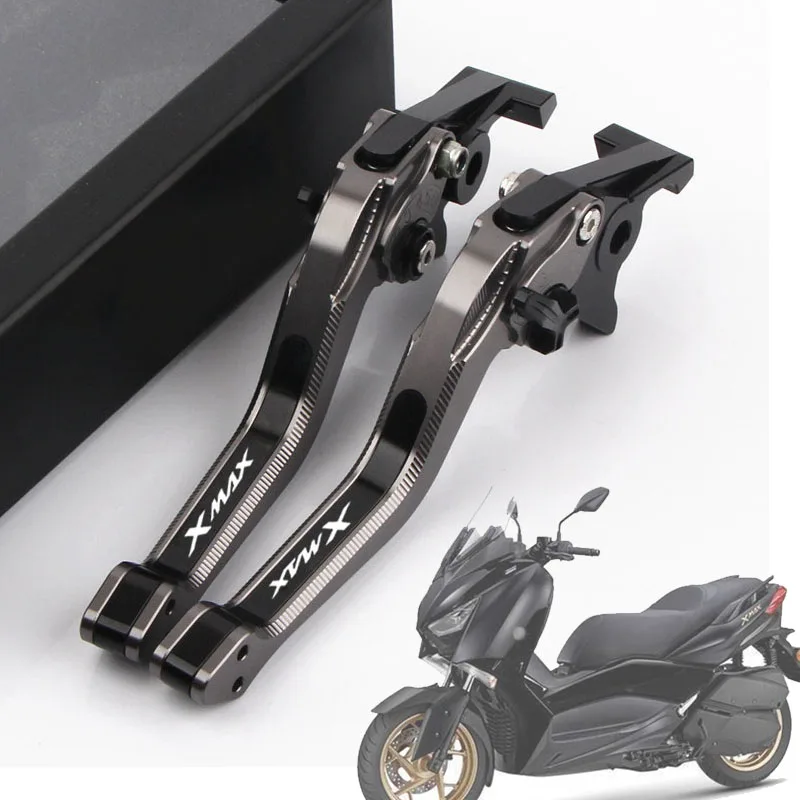For YAMAHA XMAX300 XMAX X-MAX 300 2023-2025 Motorcycle 3D Rhombus Brake Clutch Lever