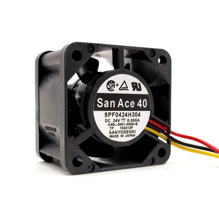 NOVO ORIGINAL 9PF0424H304 A90L-0001-0580 # B DC 24V 0,095A 4028 40x40x28mm RADIADOR DE VENTILADOR DE REFRIGERAÇÃO