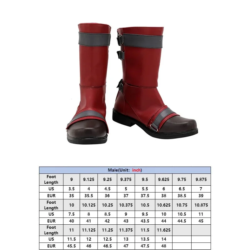 Los niños soldado niño Cosplay zapatos botas disfraces de Halloween accesorio Prop para hombres adultos niño hecho a medida