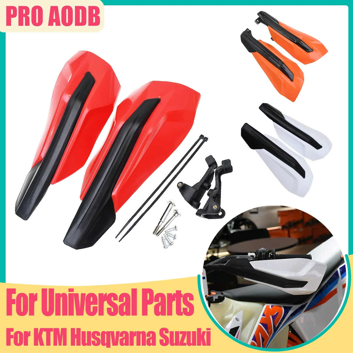 

For KTM Motorcycle SX SXF EXCF 50 65 85 125 150 250 350 450 500 Hand Handlebar Handle Bar Guards Handguard XCW XCF XC 2014-2023