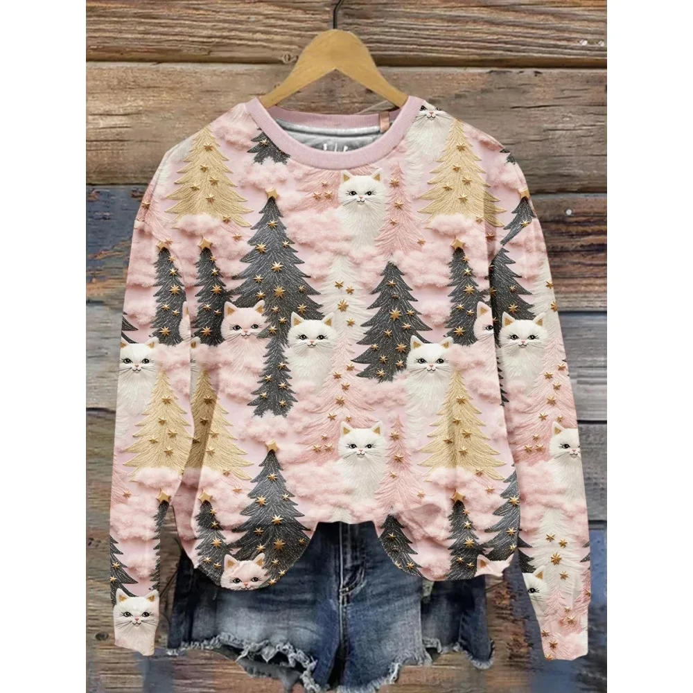 2024New Women Sweatshirt 3d Mushroom Print Design Pullovers Fashion Autumn Winter Long Sleeve kawaii clothes Women Tops
