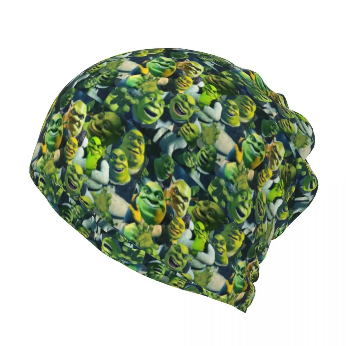 Shrek Collage Poster Design 2021 Bandana Neck Gaiter Wrap Mask Scarf Face Mask Beanies Hat for Men Women Adult Breathable