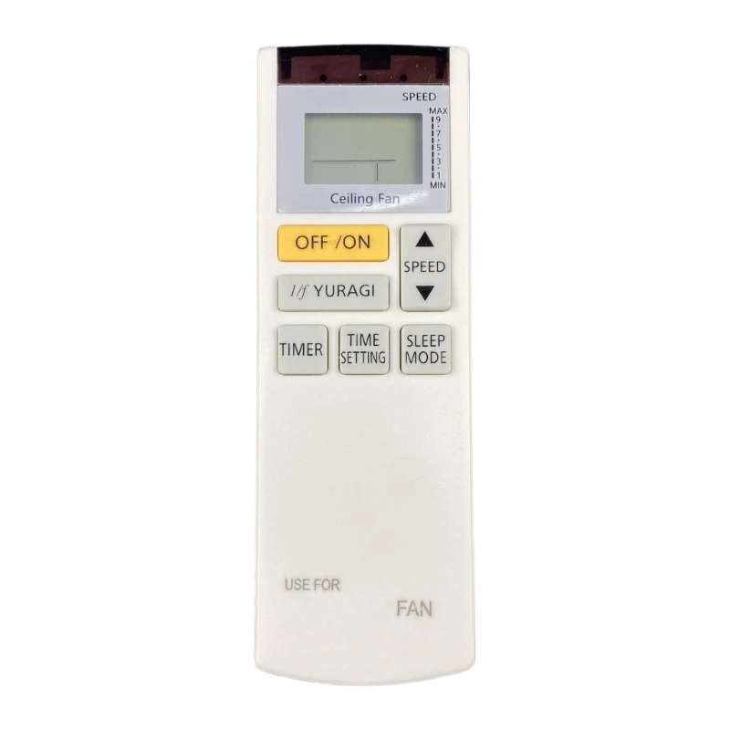  Replacement Fan Remote Control for Fan High Compatibility Plastic Housing Simple Setups