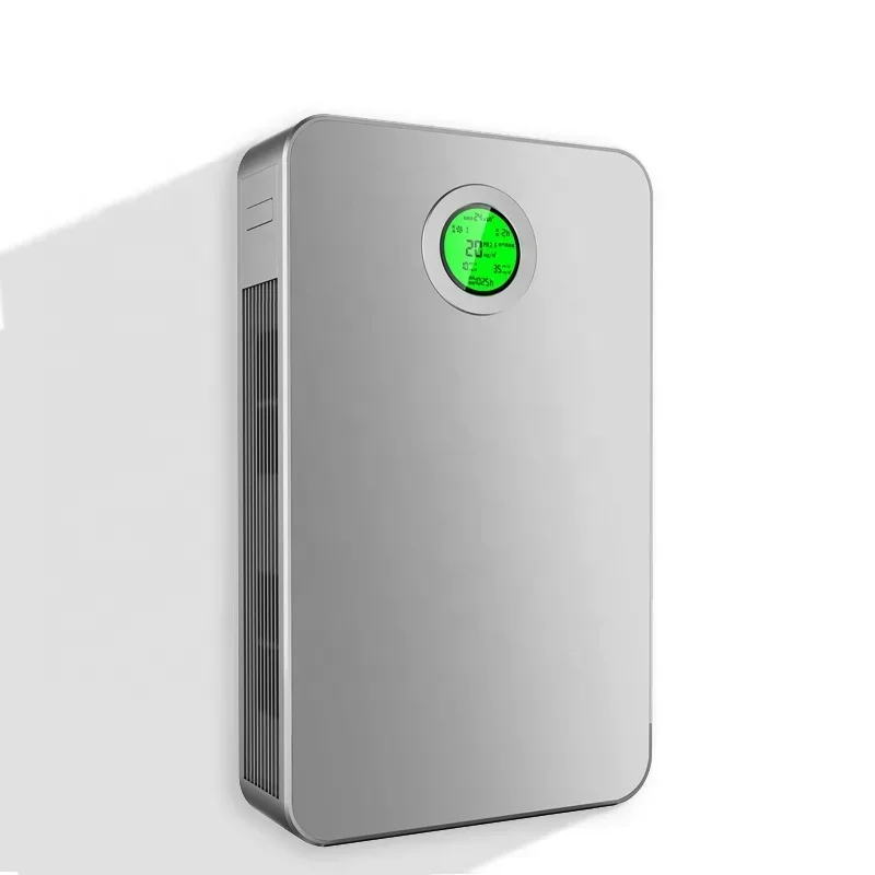 مبادل هواء النافذة، فلتر هيبا منخفض الضوضاء، نظام مبادل الهواء النقي المنزلي، منقي الهواء