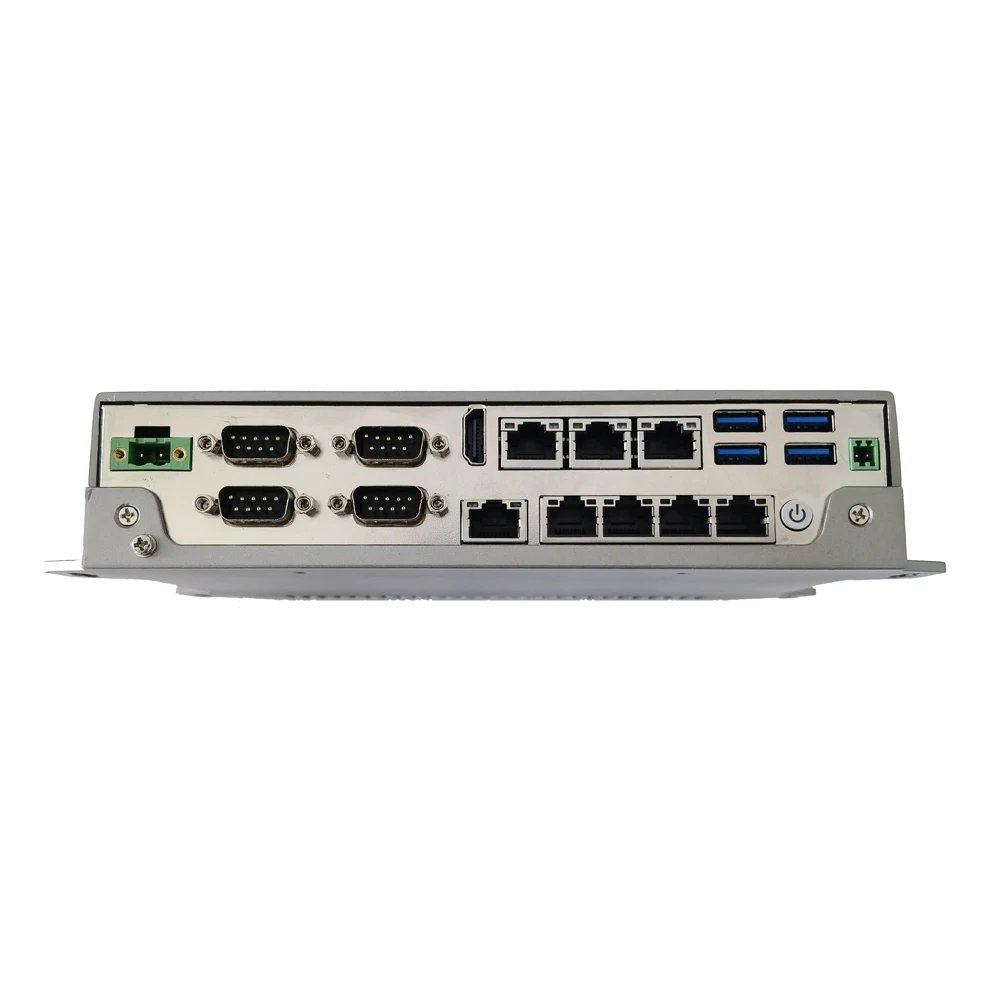 

Fanless OPNsense PfSense Firewall Mini Industrial Pc Gateway Router Network Server Computer With 8 Lan Port