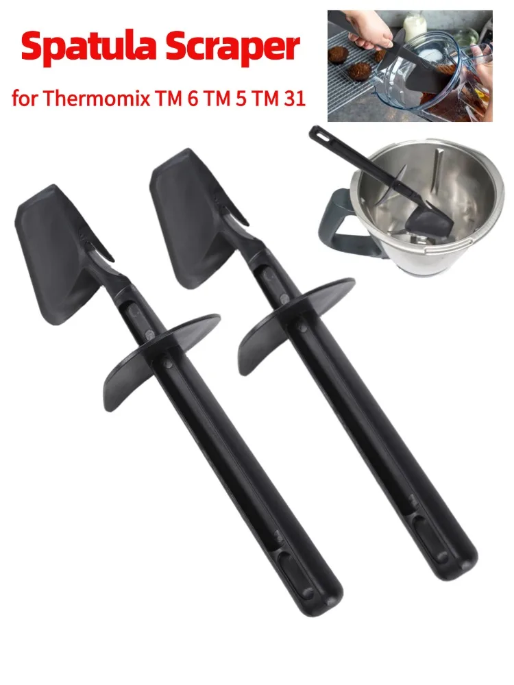 Rotary Spatula Universal for Thermomix TM6 / TM5 / TM31 Mixing Drums Blender Cleaner Blender Feeding Tools Jar Wall Scrapers