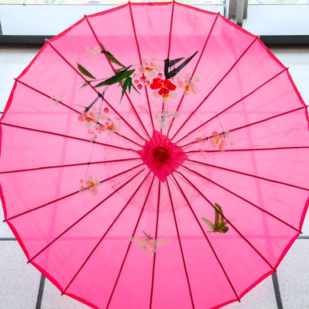 

2Pcs Classic Bamboo Oil Paper Umbrella Racks Elegant Decorative Support DIY Photo Props Holiday Decor Bamboo Umbrella Holder