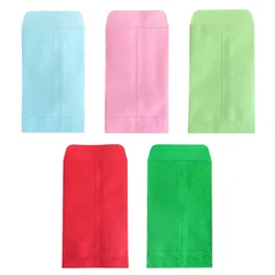 6x10cm 50 pcs Christmas Red and Green Pouch Paper Bag Gift Boy Girl Decoration Packaging Cute Candy Baby Shower Guest Small Mini