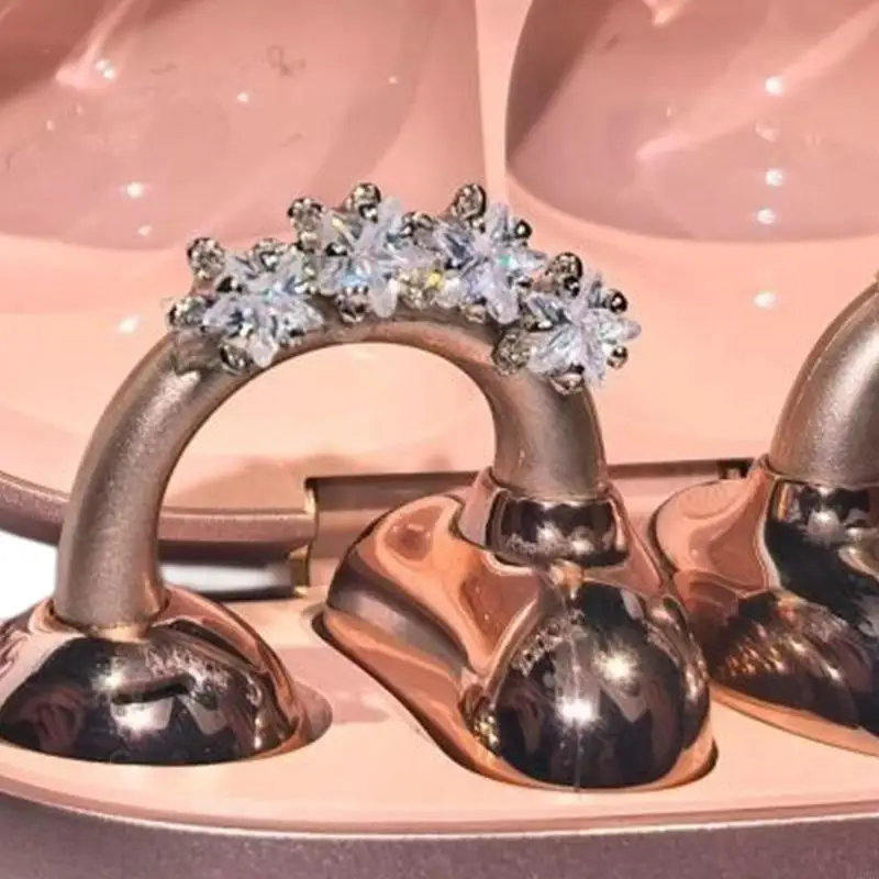 หูฟังไร้สาย CORA CORA RHINESTONES ACCESSIORS ACCENTORIOS ของหูฟัง 1PC ลดเสียงรบกวน