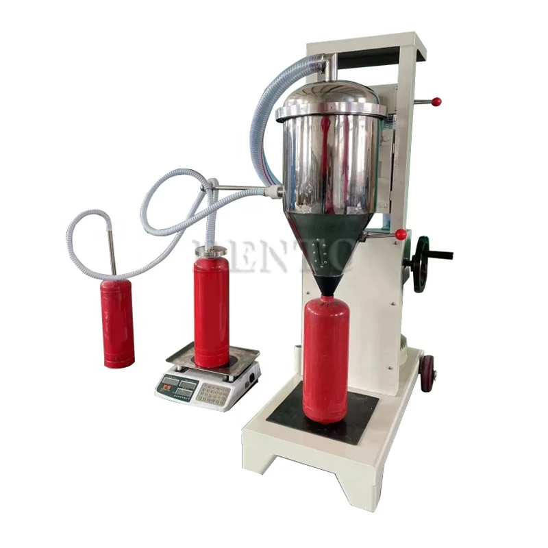 Powder Filling Machine, High-Efficiency Dry Powder Dispensing Equipment for Container Maintenance, HT-GFM161