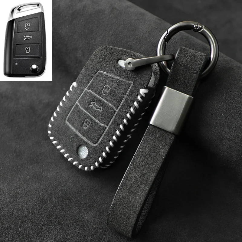 Fashion Car Remote Key Case Bag Shell For for VW Volkswagen New Passat B8 Magotan Viloran GTE CC Golf  accessories