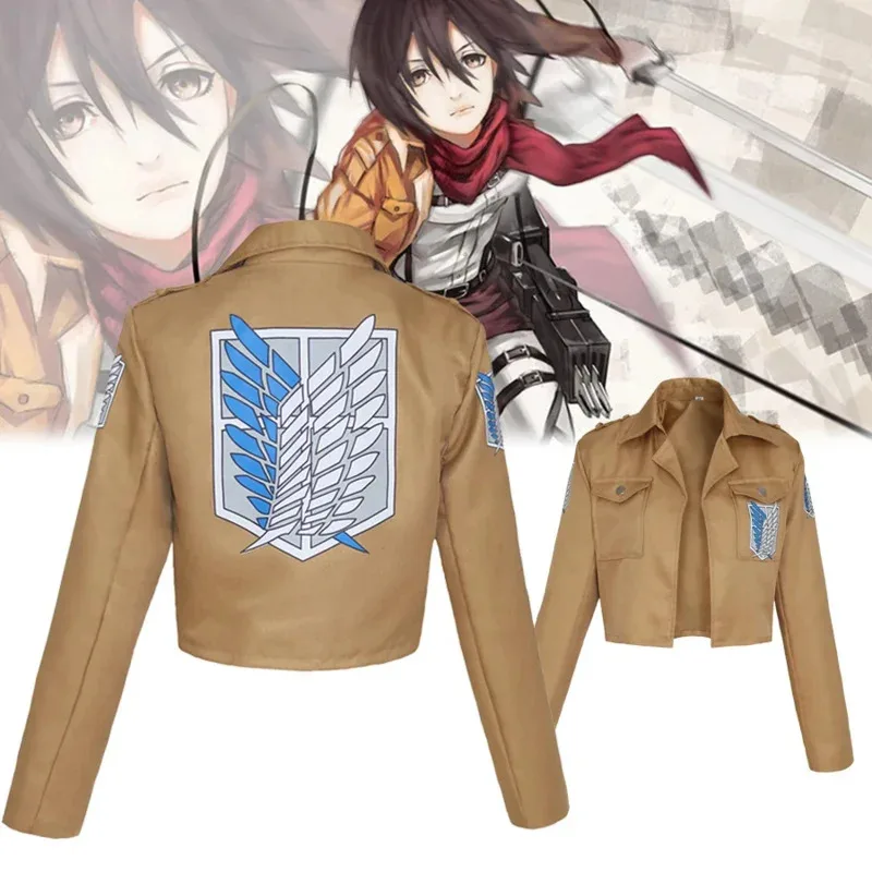 

Аниме «Атака Титанов», куртка для косплея, костюм Shingeki no Kyojin, пальто Эрен Легион, куртки, костюмы на Хэллоуин, Рождество, одежда