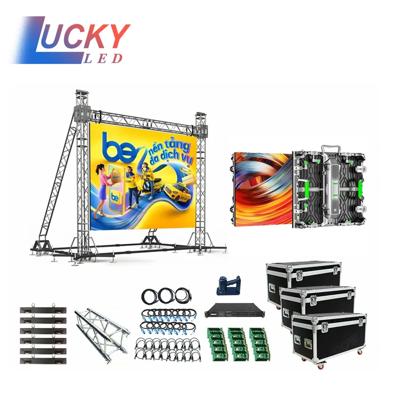 

Led Video Wall P2.6 P2.9 P3.91 P4.81 Led Display Indoor Outdoor Event Led Screen
