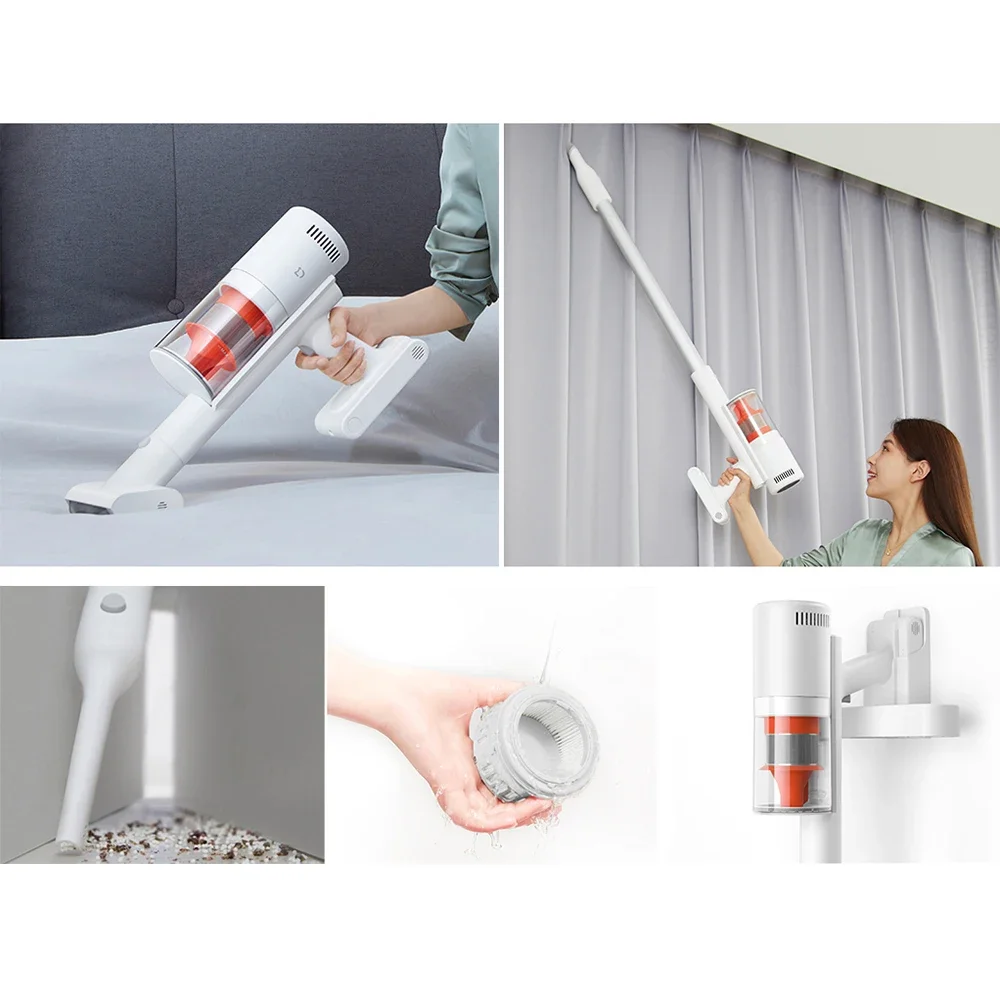 XIAOMI MIJIA Wireless Vacuum Cleaner K10 Pro Handheld Electric Mop For Home Sweeping 150AW Strong cyclone Suction Multi Brush