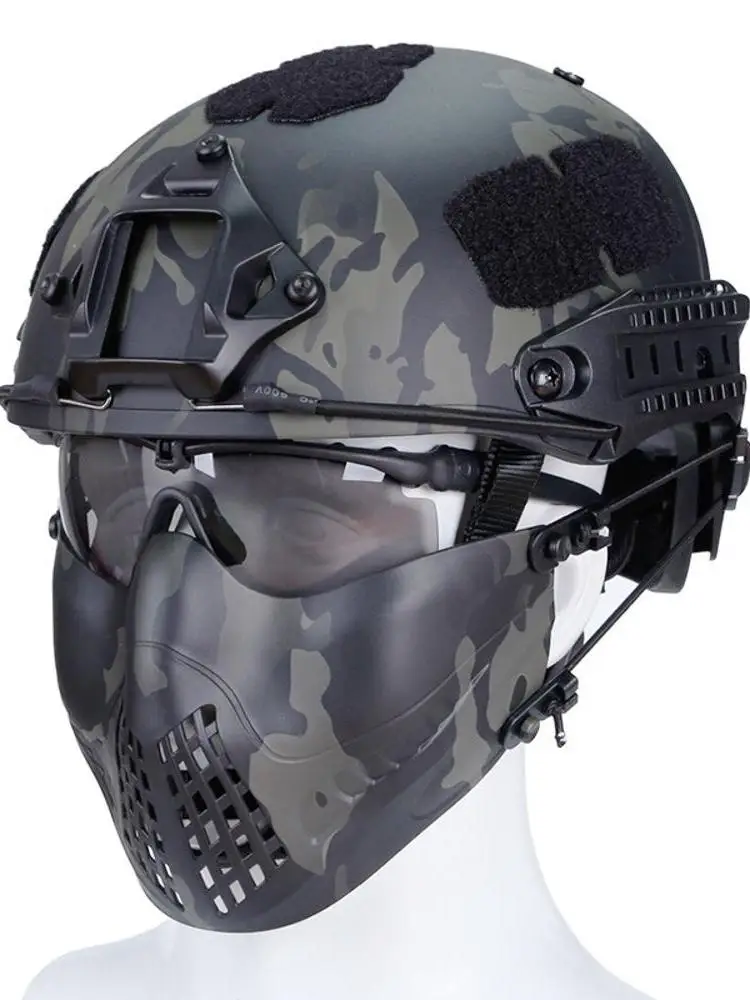 AliExpress NONE Navigator Mask Fans Outdoor Cycling Halloween Half Face Skull Protective Tactical Mask CS Field Equipment