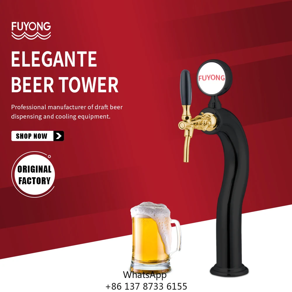 Commercial Bar Equipment Font One Tap Beer Tower Cooler Premium Drink Dispenser For Sale