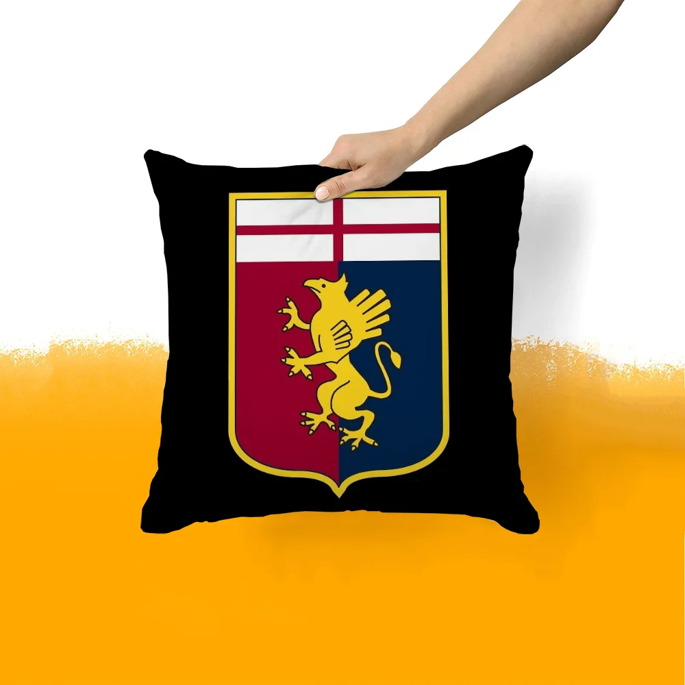 Cushion Cover Pillow Cover Pillowcase Cover for Pillow Fundas De Cojines G-genoa Fc Home Decorative Pillows Pilow Covers Sofa