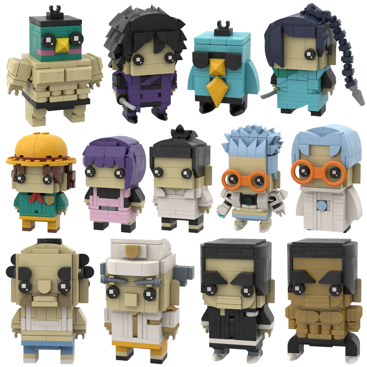 

Classic Animation Series Action Characters Building Blocks MOC Assassin 567 Cartoon Doll Model DIY Children's Toys Birthday Gift