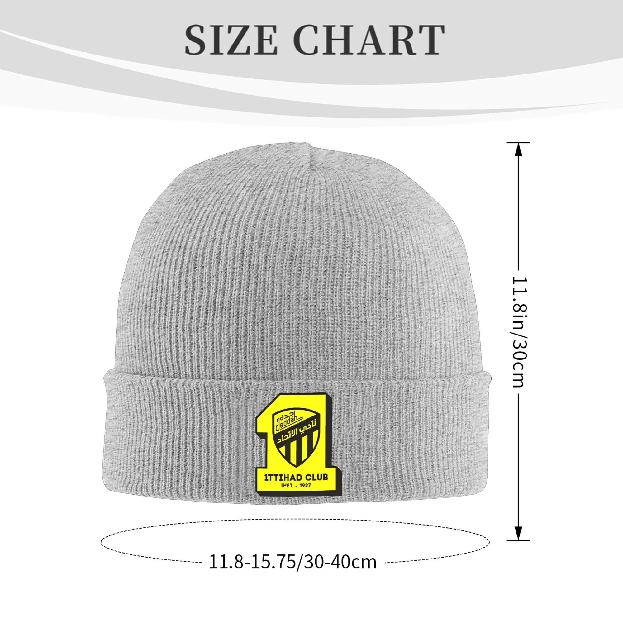 ITTIHAD CLUB  beitar Jerusalem Hat Autumn Winter Beanie Warm  Cap Unisex Acrylic Skullcap