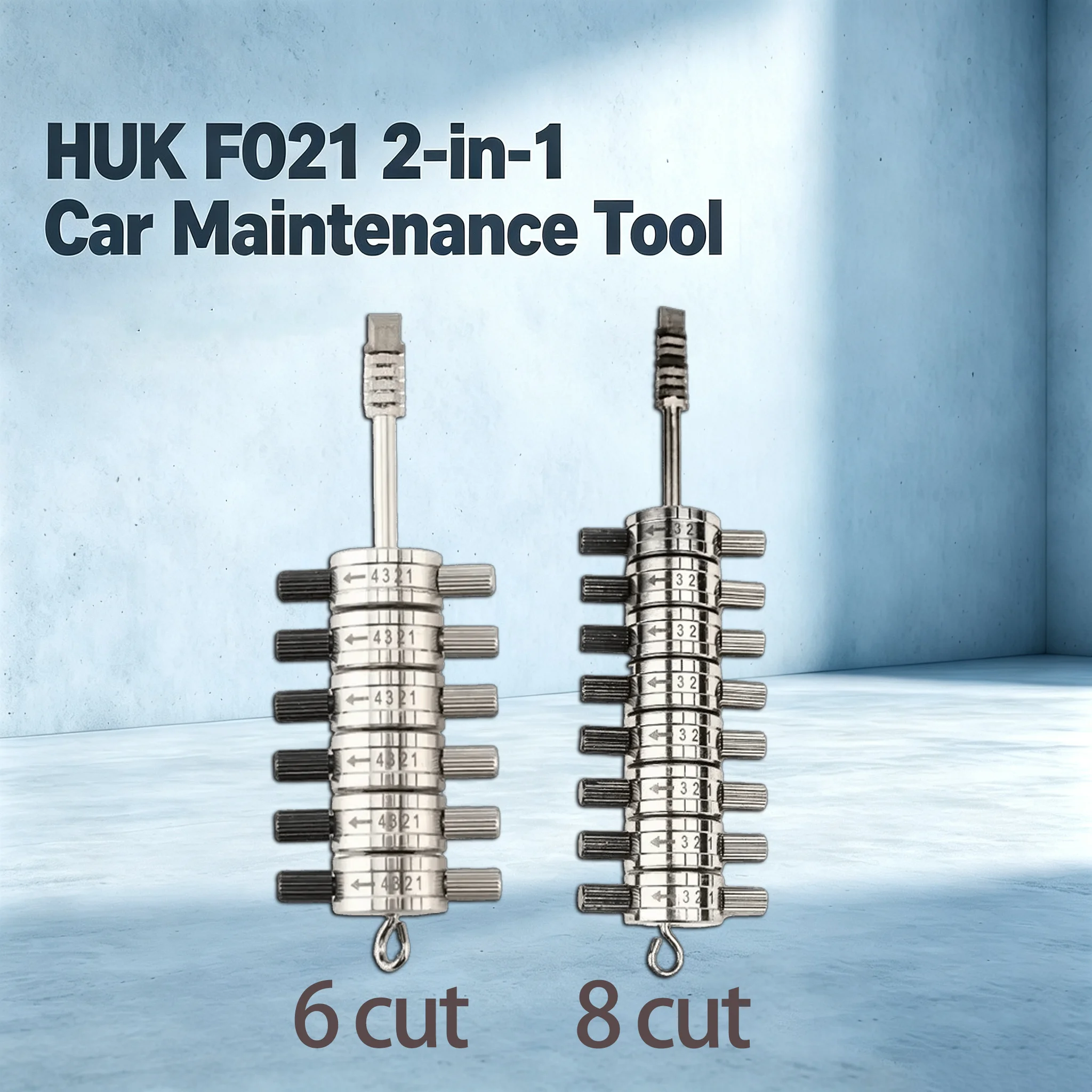 for Original HUK 6 Cut Premium Tibbe HUK FO21 Premium for Fu/Te 2-in-1 Meng/Dio Hexagonal Bug 2-in-1 car maintenance tool