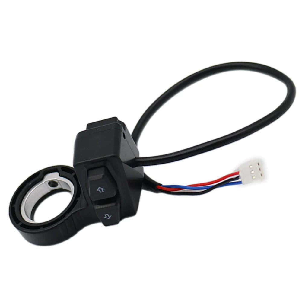 

Electric Bicycle Turn Signal ON/OFF Control Switch E-bike Handlebar Mount Push Button Switch Electric Bike Refit Accessoies