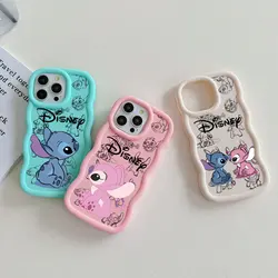 Popular Cartoon Stitch Phone Case For Samsung A03 A04 A10S A11 A12 A20S A21S A13 A14 A55 A54 A34 A53 A30 A32 A33 A73 5G Cover