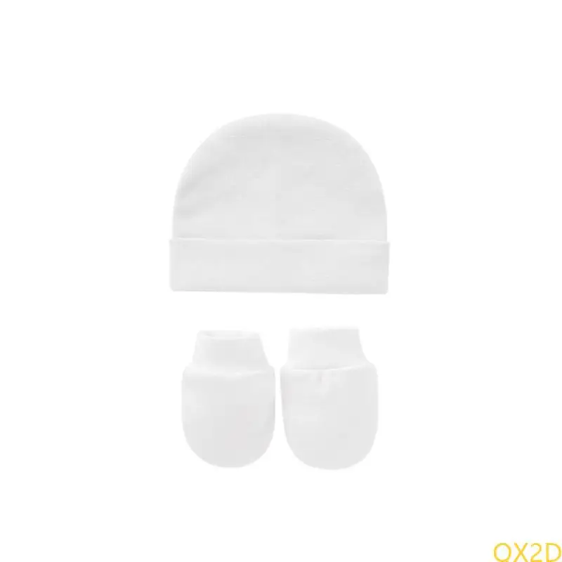 

QX2D Solid Color Spring осень летние однослойные рукавицы носки ночной колпак