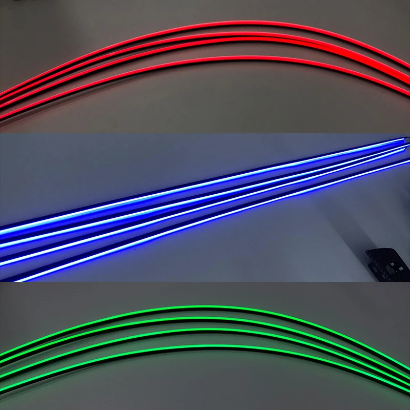 Universal  Acrylic Strip LED Atmosphere Light 18 in 1 10 in 1 Symphony 64 RGB Color Decoration Fiber Optic Ambient Light