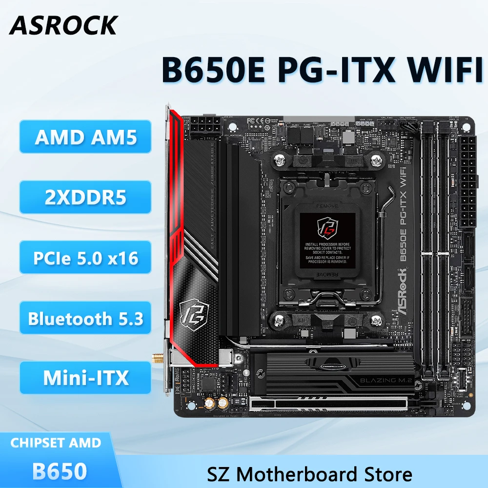 Asrock B650E PG-ITX… - image
