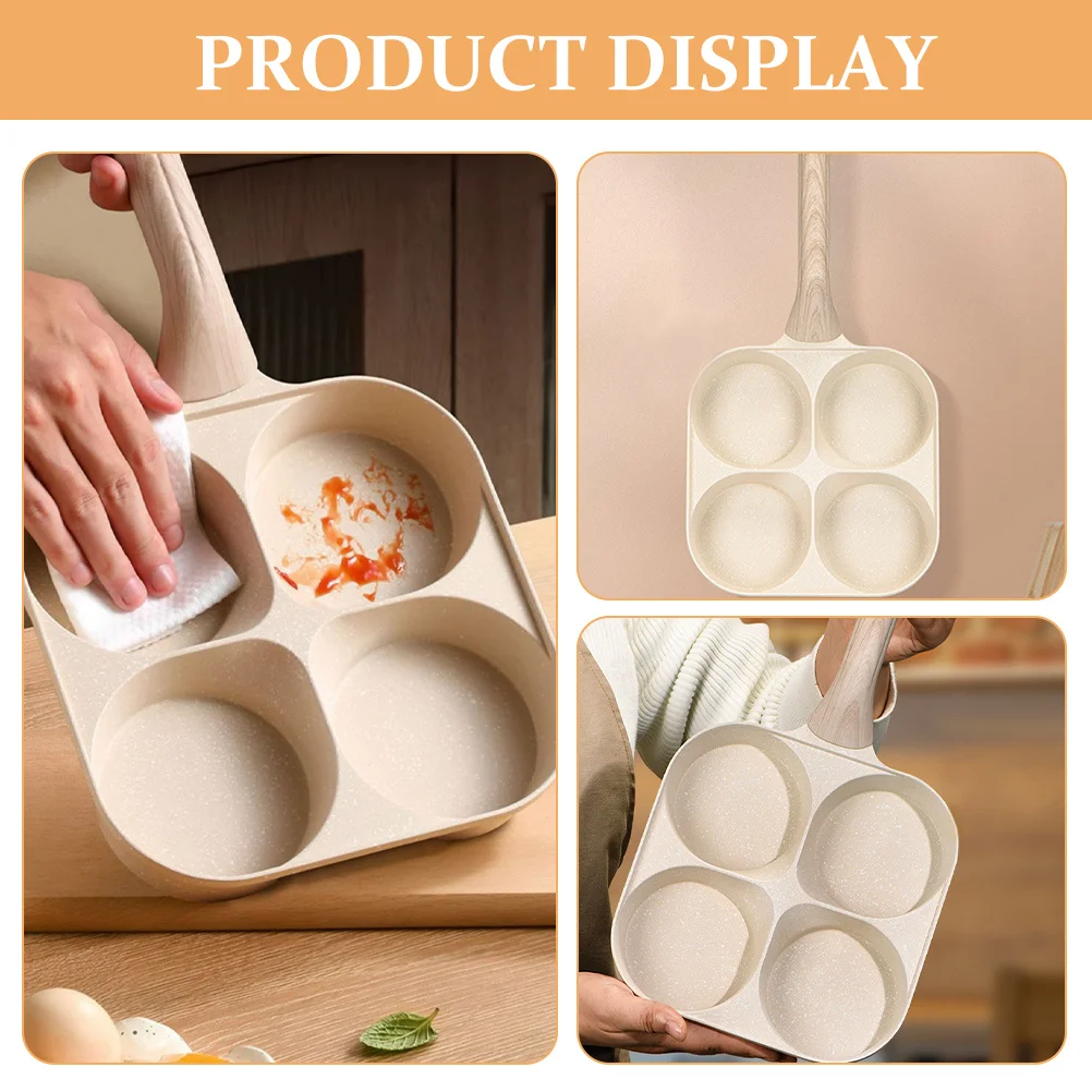 

Deepened Burger Pan Nonstick Japanese Omelette Skillet For Breakfast Cast Iron Egg Fry Cookware Kitchen Pans