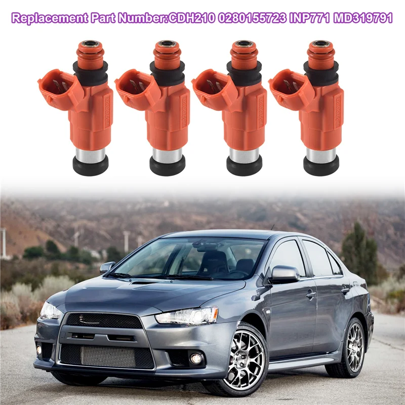 AEE5-4 Pz/set Ugello di Iniezione di Carburante Per Chrysler Dodge Mitsubishi Suzuki CDH210 0280155723 INP-771 MD319791