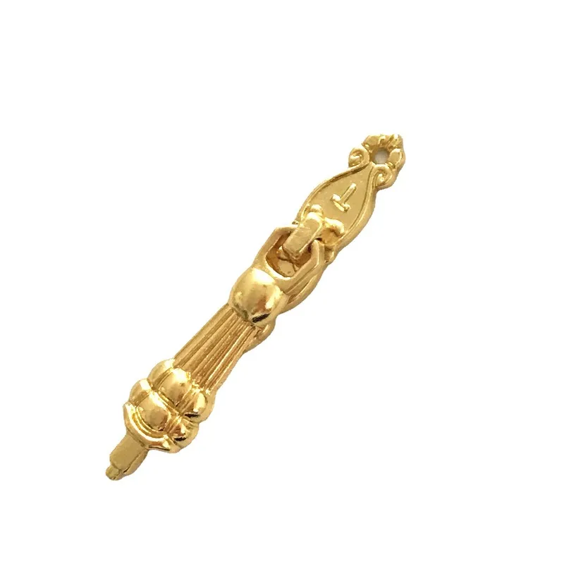 100pcs Zinc Alloy Handle Pendant Decoration, Cabinet Drawer Pull, Jewelry Box Hardware Accessories, Handicraft Metal Craft Handl